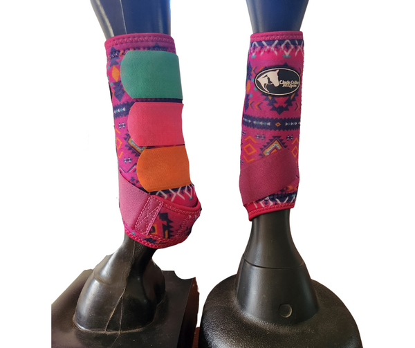 LIMITED EDITION Aztec Pink Horse Sport Boots