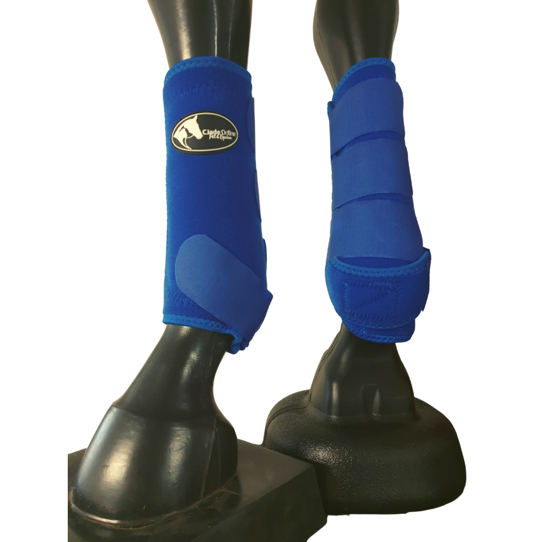 Royal Blue Horse Sports Boots