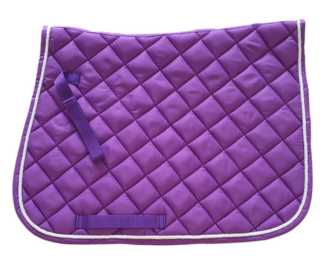 Purple All Purpose Premium Saddle Pad.