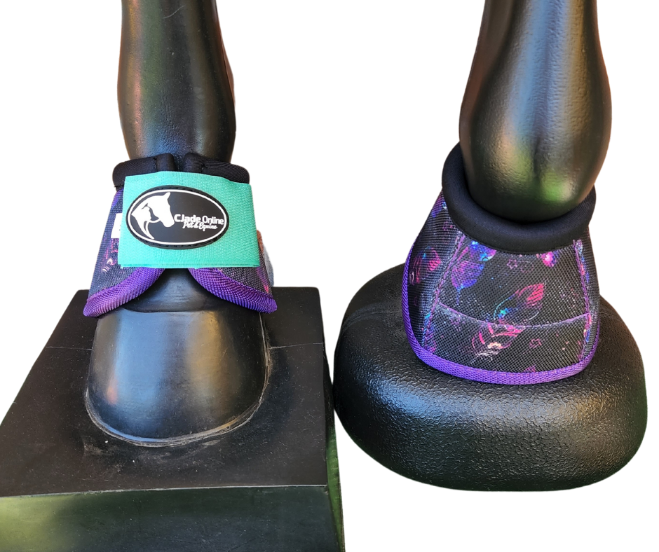 LIMITED EDITION Feather Galaxy Ballistic Bell Boots