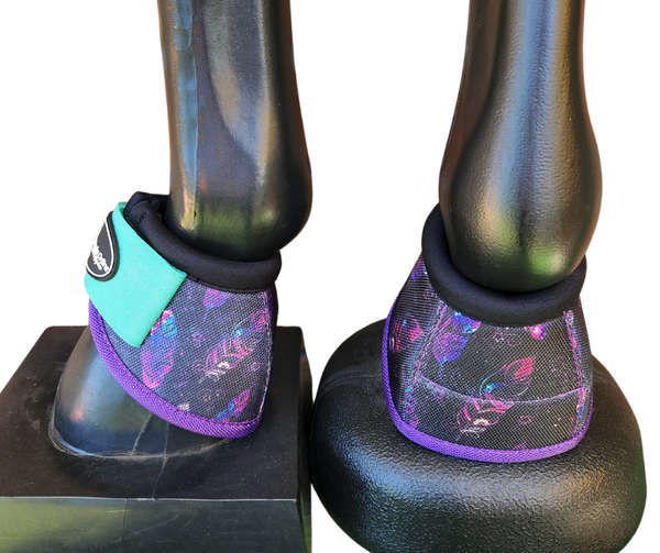 LIMITED EDITION Feather Galaxy Ballistic Bell Boots