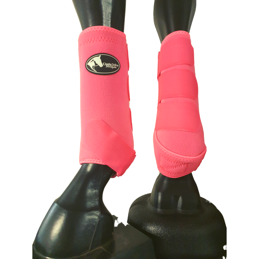 Hot Pink Horse Sport Boots.