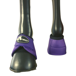 Purple No-Turn Bell Boots.