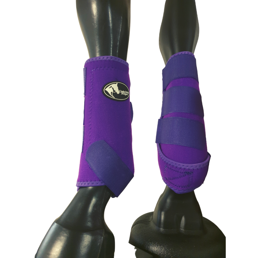 Purple Sports Boots.