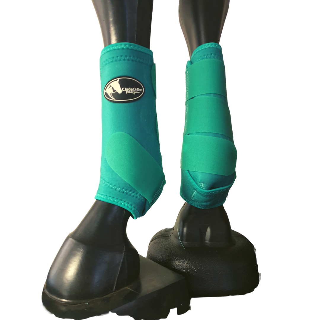 Turquoise Sports Boots.