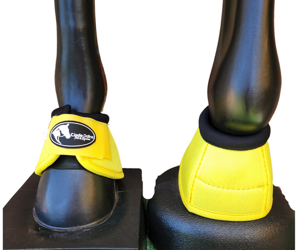 Yellow Ballistic No-Turn Bell Boots
