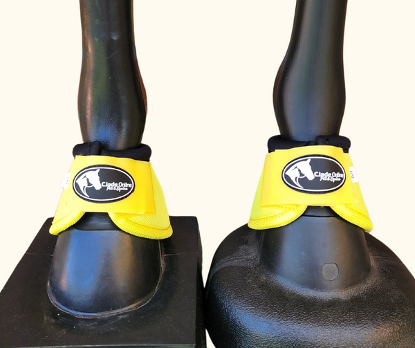 Yellow Ballistic No-Turn Bell Boots