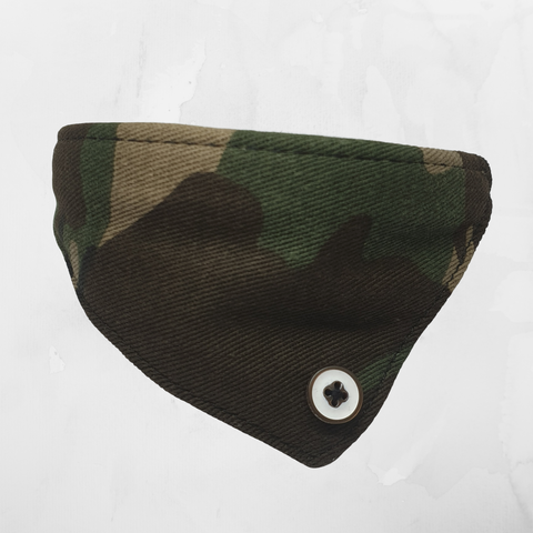 Bandana Collar - Army Green